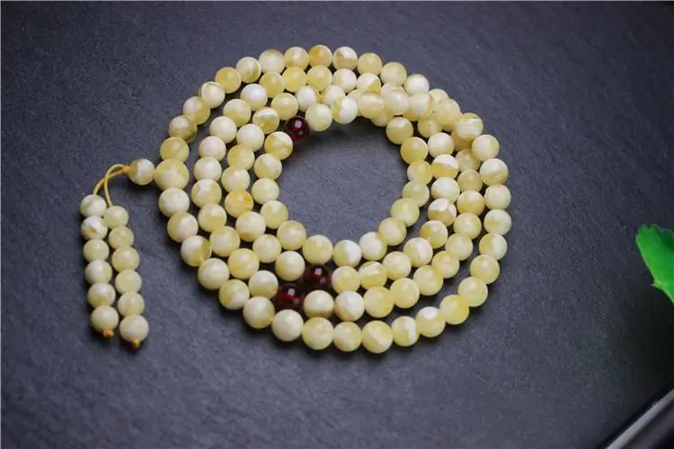 Russian Gold Beads Bracelet Necklace 6mm108 Beads — feature 5