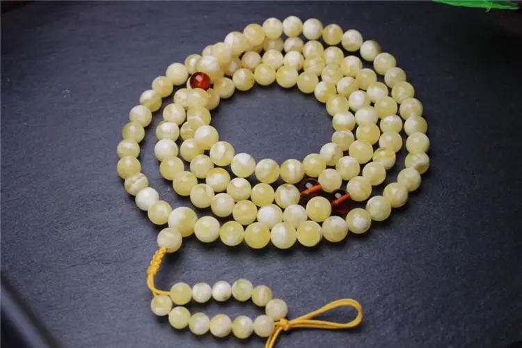 Russian Gold Beads Bracelet Necklace 6mm108 Beads — feature 7