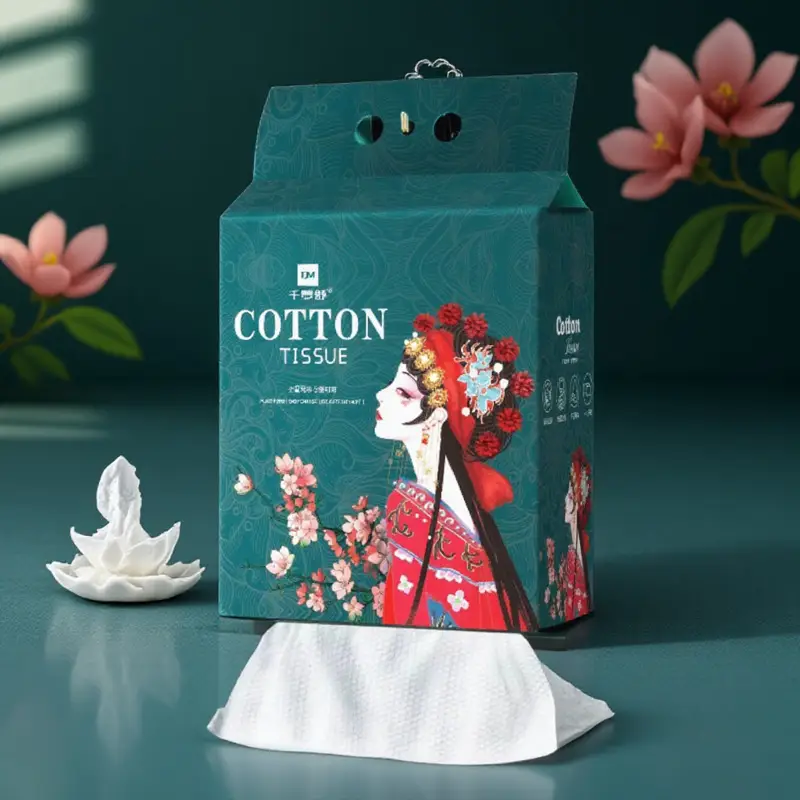 Pure Cotton Wall-Mounted Disposable Face Towels
