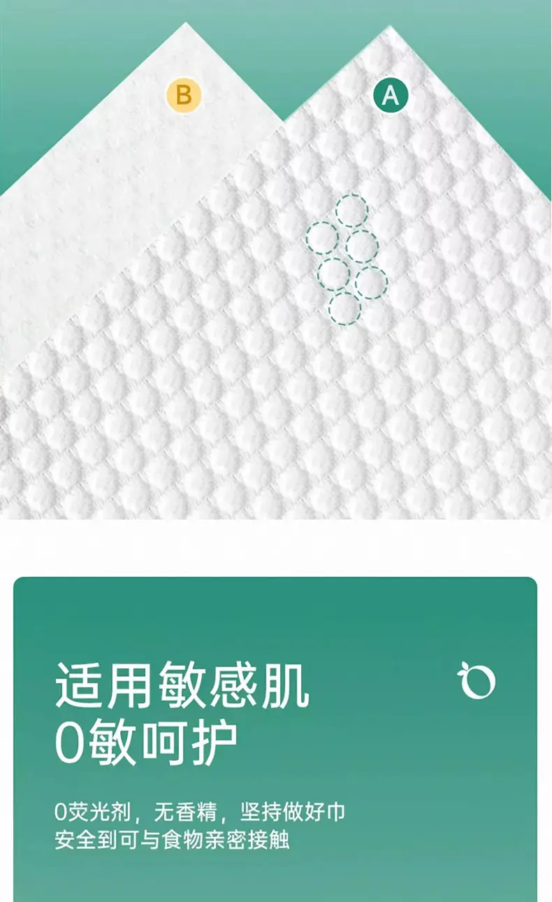 Pure Cotton Wall-Mounted Disposable Face Towels — feature 10