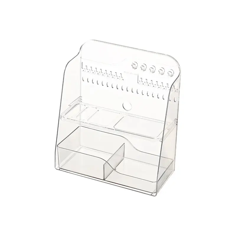 Transparent Mirror Storage Box for Makeup & Cosmetics - Image 9