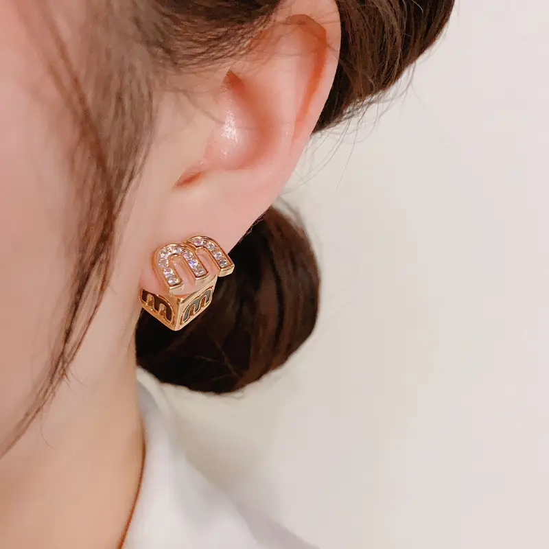 Retro Star Earrings Gold Silver Set - Image 6