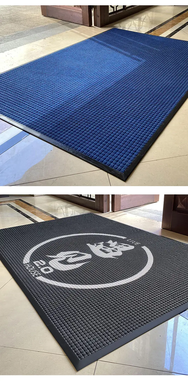 Custom Non-Slip Floor Mat for Entry Door Water Absorbent — feature 34