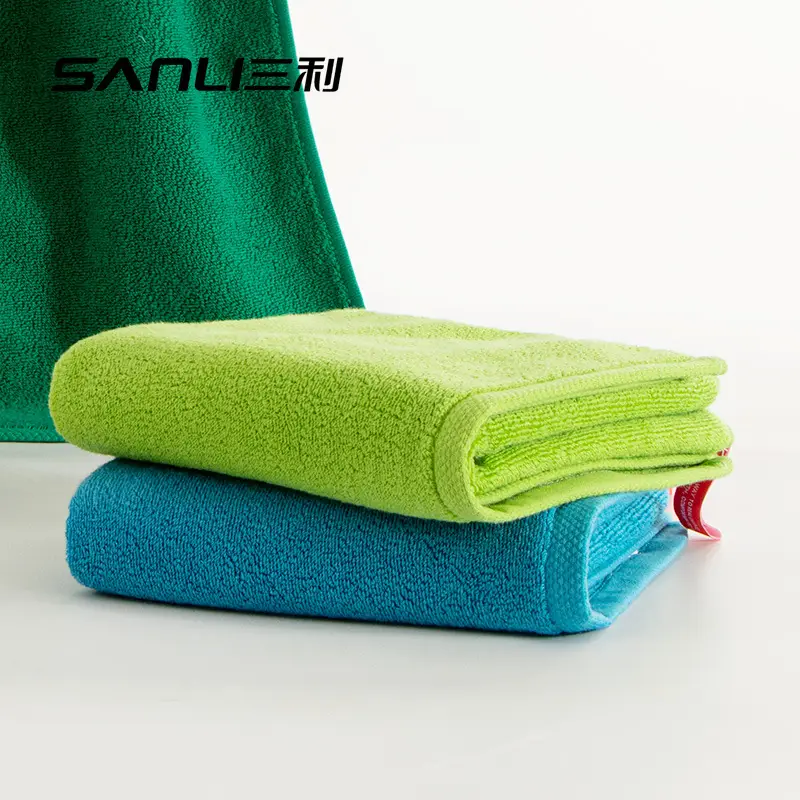 Sanli Cotton Face Towel 112g Green