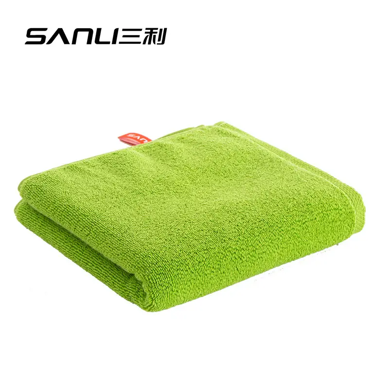 Sanli Cotton Face Towel 112g Green