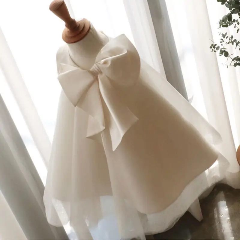 Blue Fluffy Princess Skirt for Girls Wedding Dress - Image 3