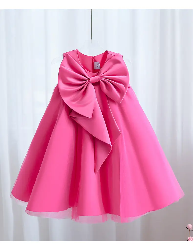 Blue Fluffy Princess Skirt for Girls Wedding Dress — feature 16