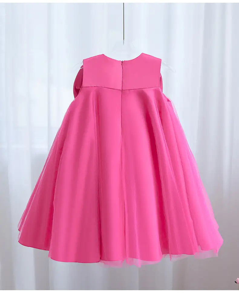 Blue Fluffy Princess Skirt for Girls Wedding Dress — feature 17