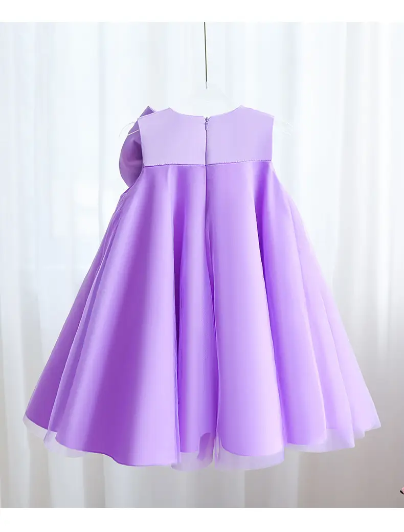 Blue Fluffy Princess Skirt for Girls Wedding Dress — feature 19