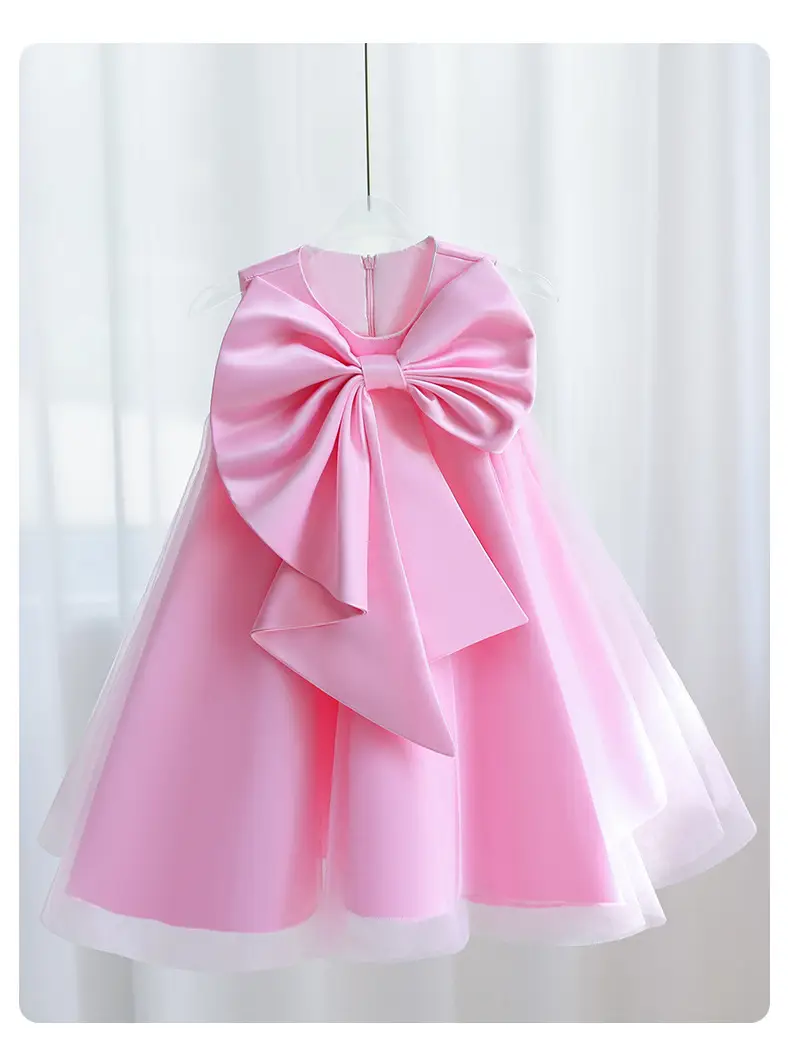 Blue Fluffy Princess Skirt for Girls Wedding Dress — feature 21