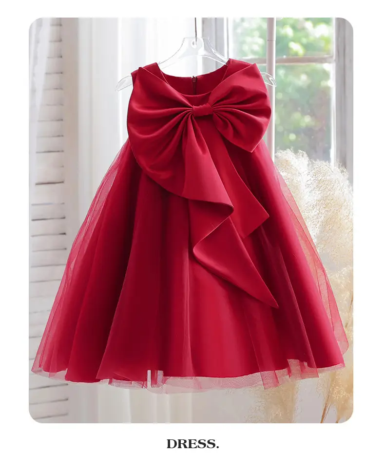 Blue Fluffy Princess Skirt for Girls Wedding Dress — feature 23