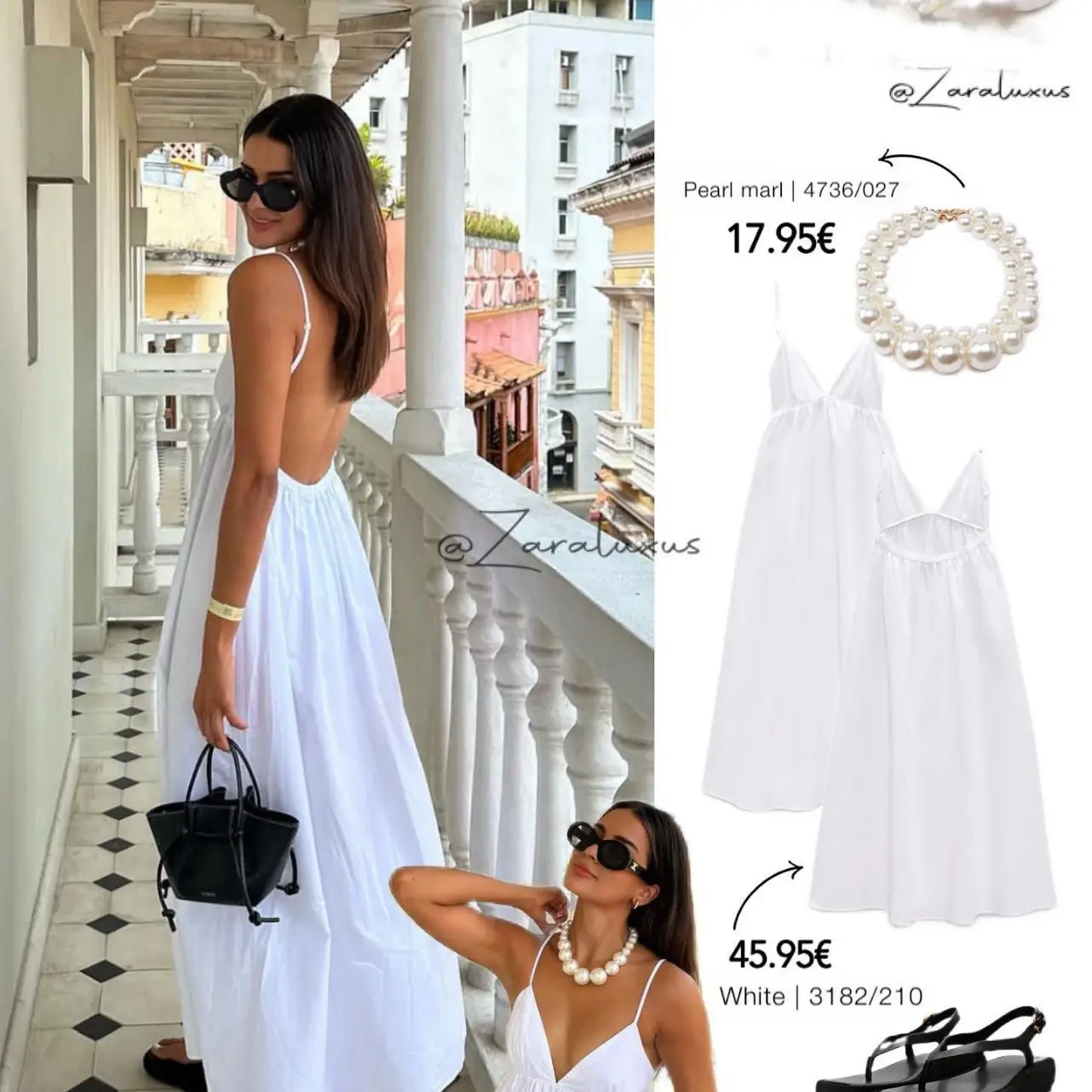 Summer New Women's White Backless Dress - Image 5