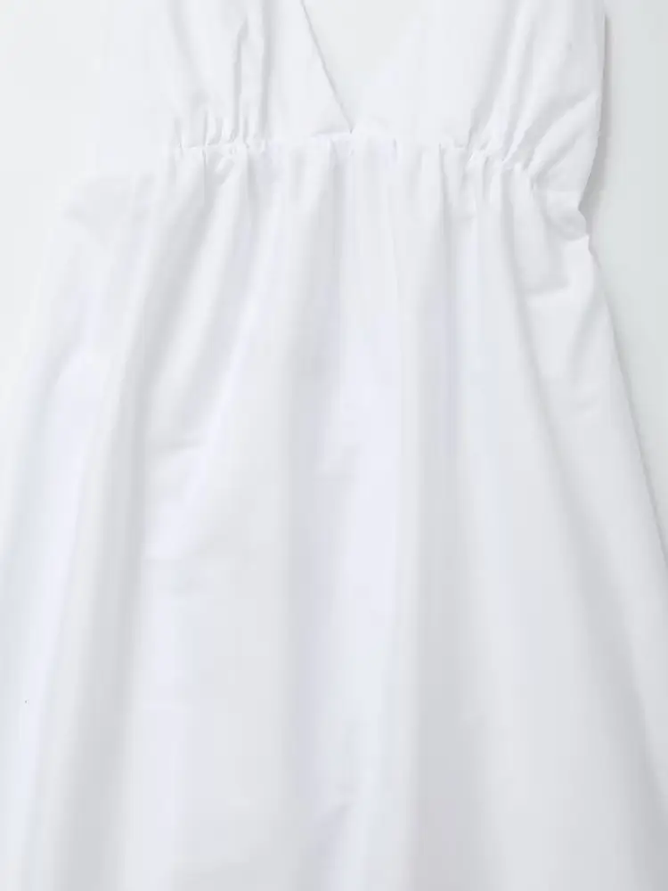 Summer New Women's White Backless Dress — feature 10