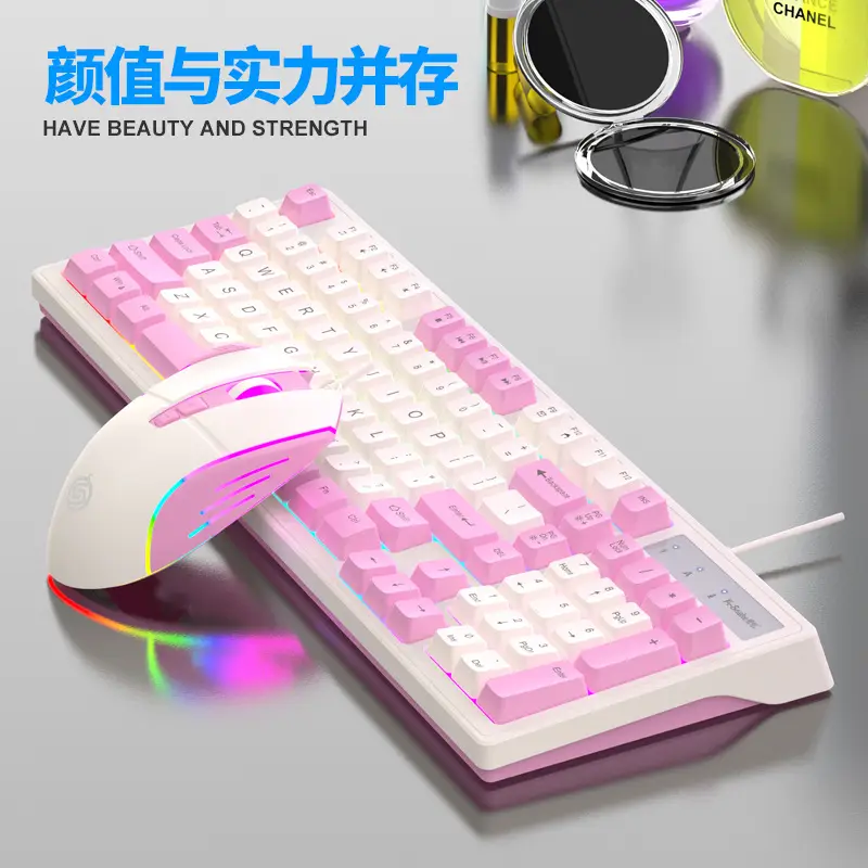 Viper Km800 Mechanical Keyboard & Mouse Set Blue - Image 7