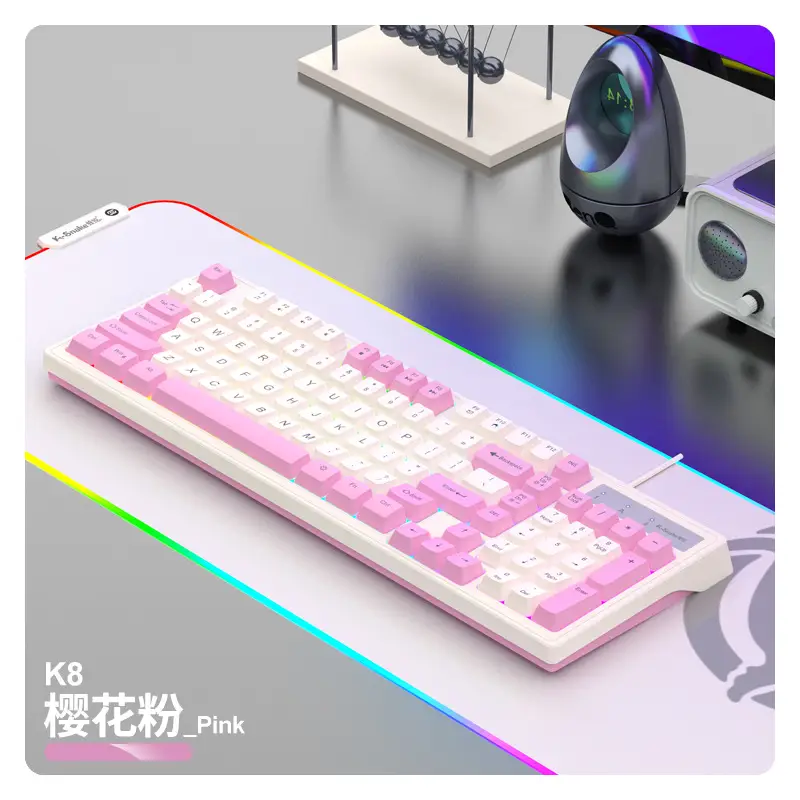 Viper Km800 Mechanical Keyboard & Mouse Set Blue - Image 2
