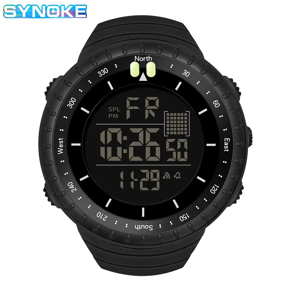 Men's Waterproof Digital Sports Watch with Lumen Display - Image 7