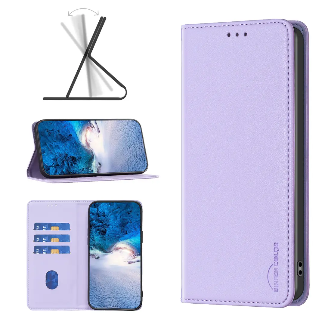 Apple iPhone 17 Leather Magnetic Flip Case Teal — feature 37