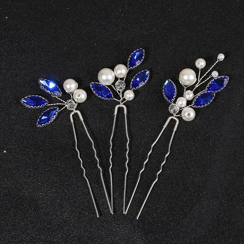 New Cross-Border Bridal Hair Accessories Set of 2 - Image 5