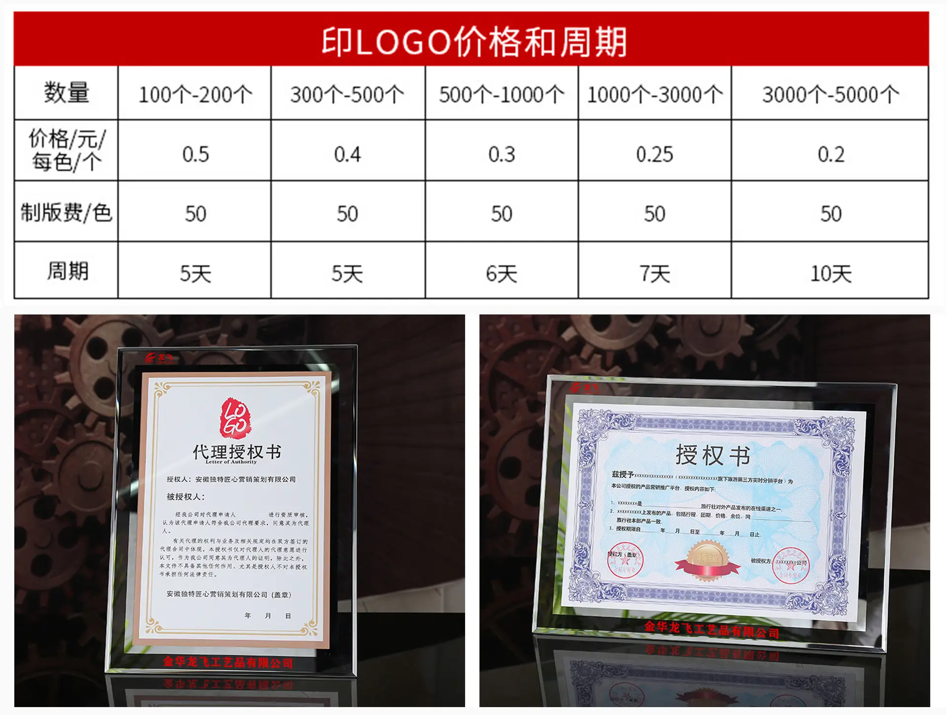 A4 Crystal Certificate Photo Frame 6x57 Inch — feature 31