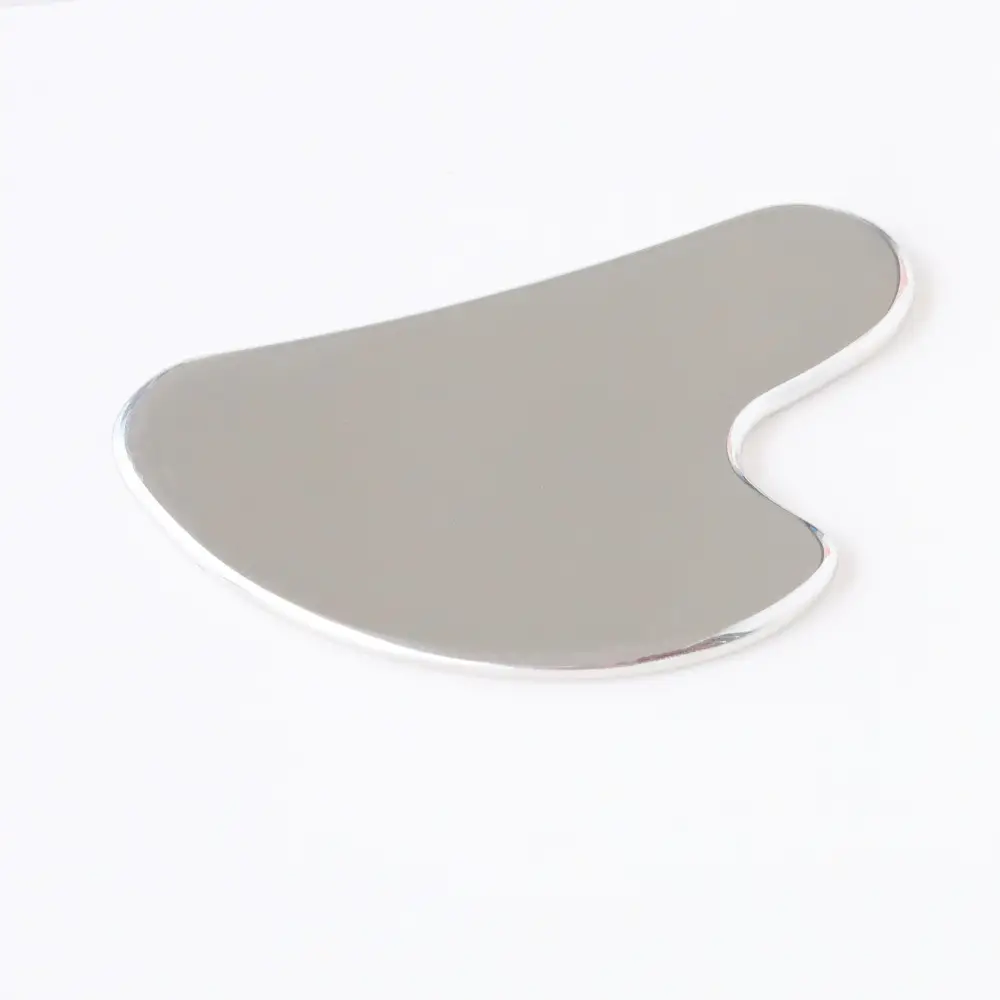 304 Heart-Shaped Facial Scrapping Board with Drawstring Bag - Image 13
