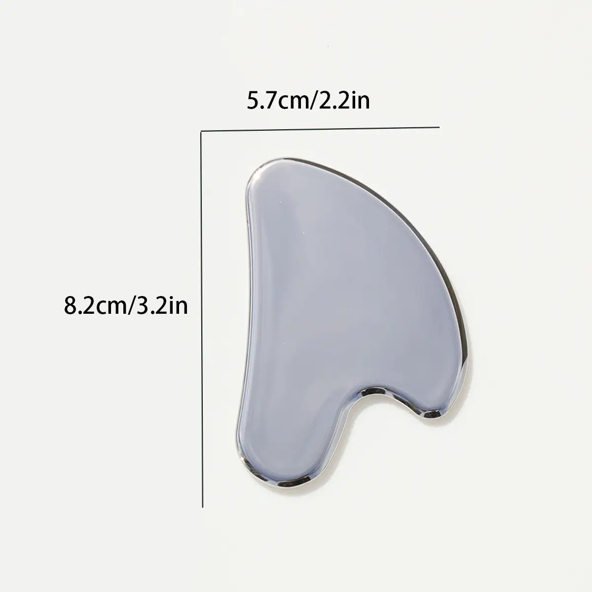304 Heart-Shaped Facial Scrapping Board with Drawstring Bag — feature 29