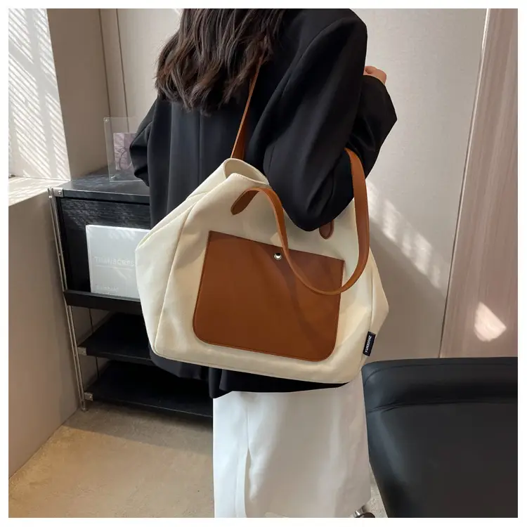 Women Large Canvas Shoulder Bag 2026 — feature 19