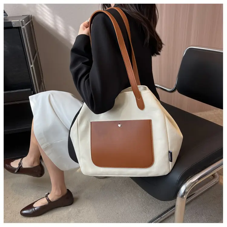 Women Large Canvas Shoulder Bag 2026 — feature 20
