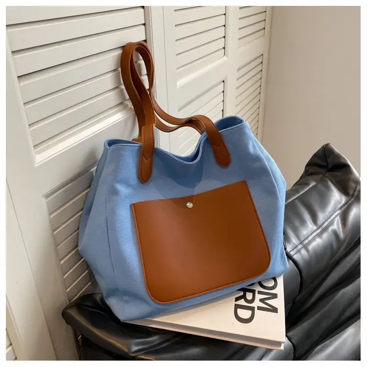 Women Large Canvas Shoulder Bag 2026 — feature 30