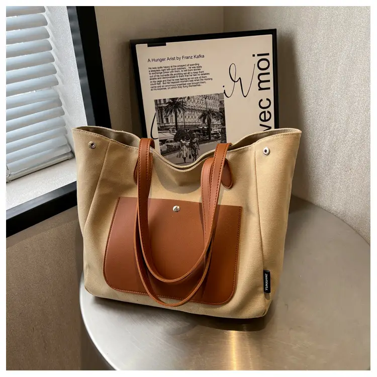 Women Large Canvas Shoulder Bag 2026 — feature 33