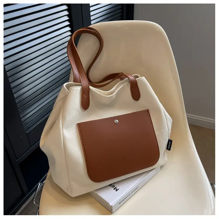 Women Large Canvas Shoulder Bag 2026 — feature 35