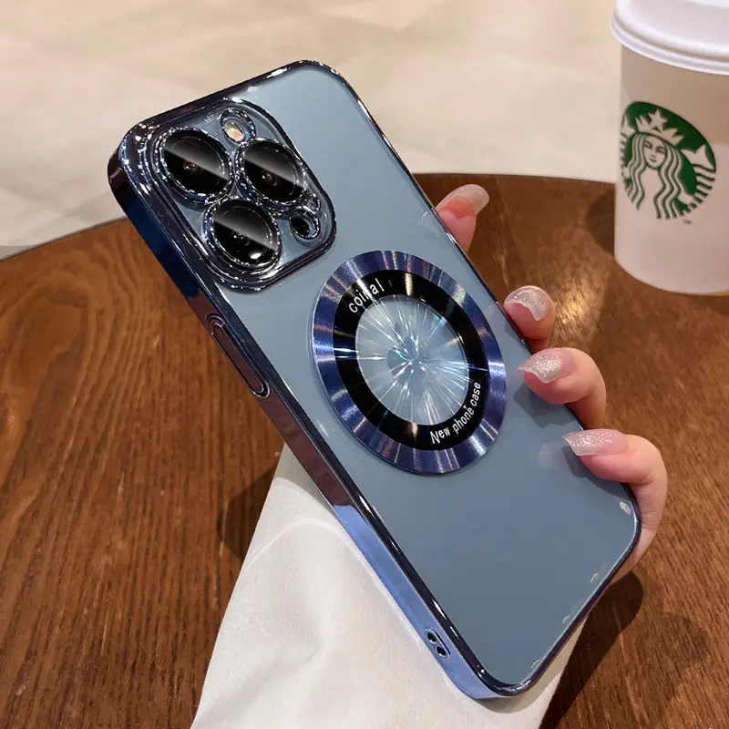 Magnetic Phone Case with Wireless Charging & Anti-Fall Protection - Image 4