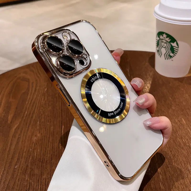 Magnetic Phone Case with Wireless Charging & Anti-Fall Protection - Image 6