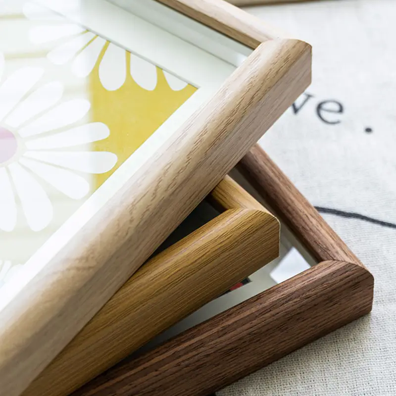 Simple Wooden Photo Frame 7x8 Inch DIY Display - Image 3