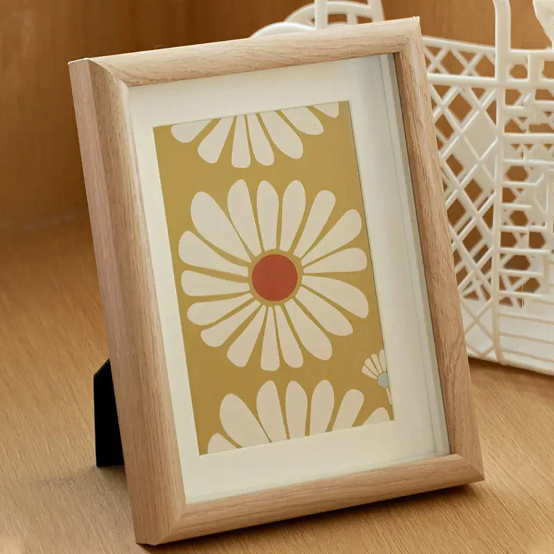 Simple Wooden Photo Frame 7x8 Inch DIY Display - Image 5
