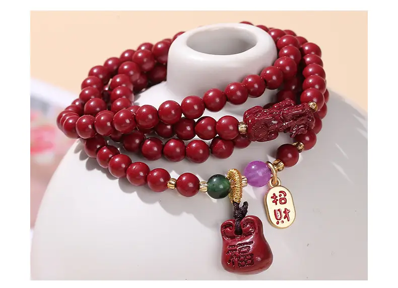 50 Cinnabar Multi-Color Bracelet for Women — feature 9