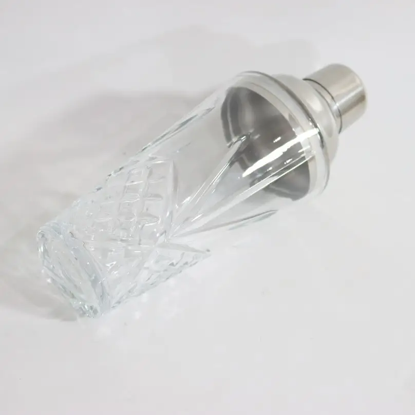 Crystal Cocktail Shaker Glass Filter Lid - Image 3