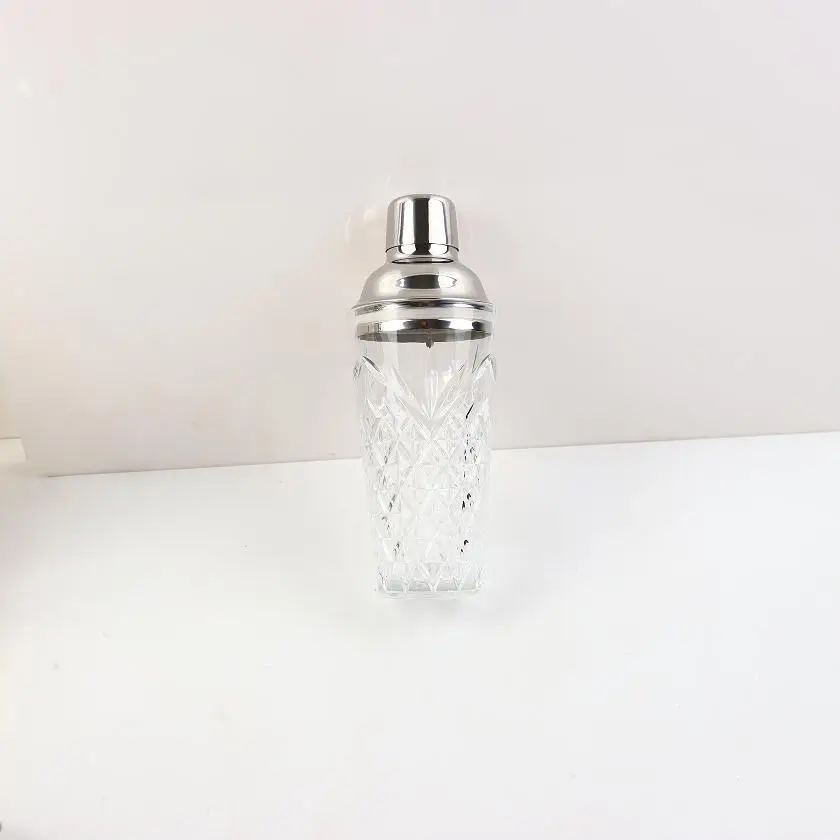 Crystal Cocktail Shaker Glass Filter Lid - Image 8