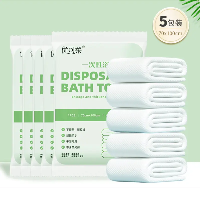 Disposable Bath Towel 140x70cm Single Use - Image 6