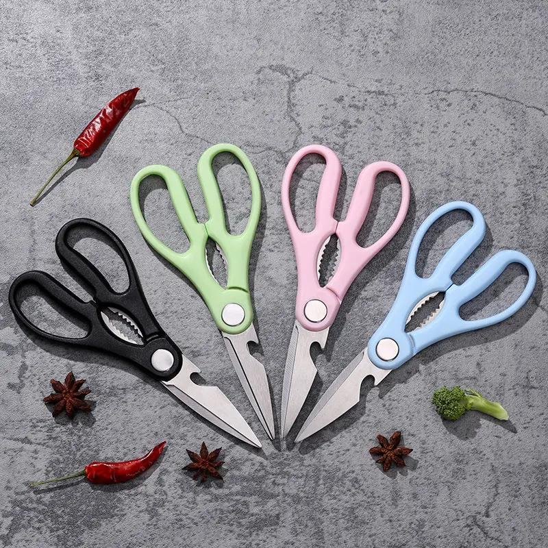 Multi-Functional Stainless Steel Kitchen Scissors