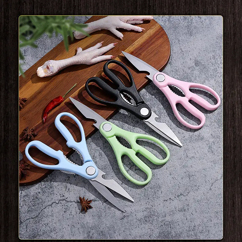 Multi-Functional Stainless Steel Kitchen Scissors — feature 14