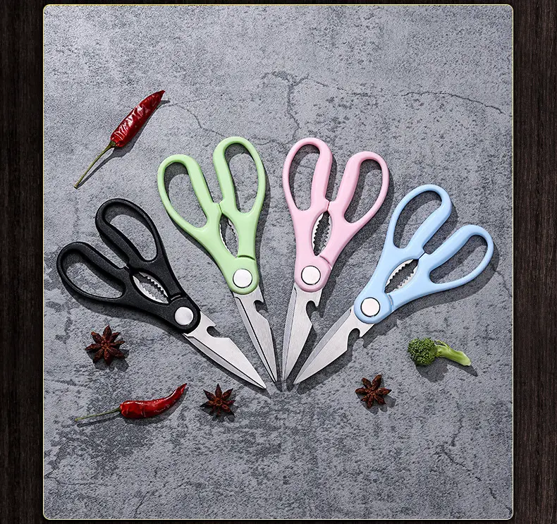 Multi-Functional Stainless Steel Kitchen Scissors — feature 16
