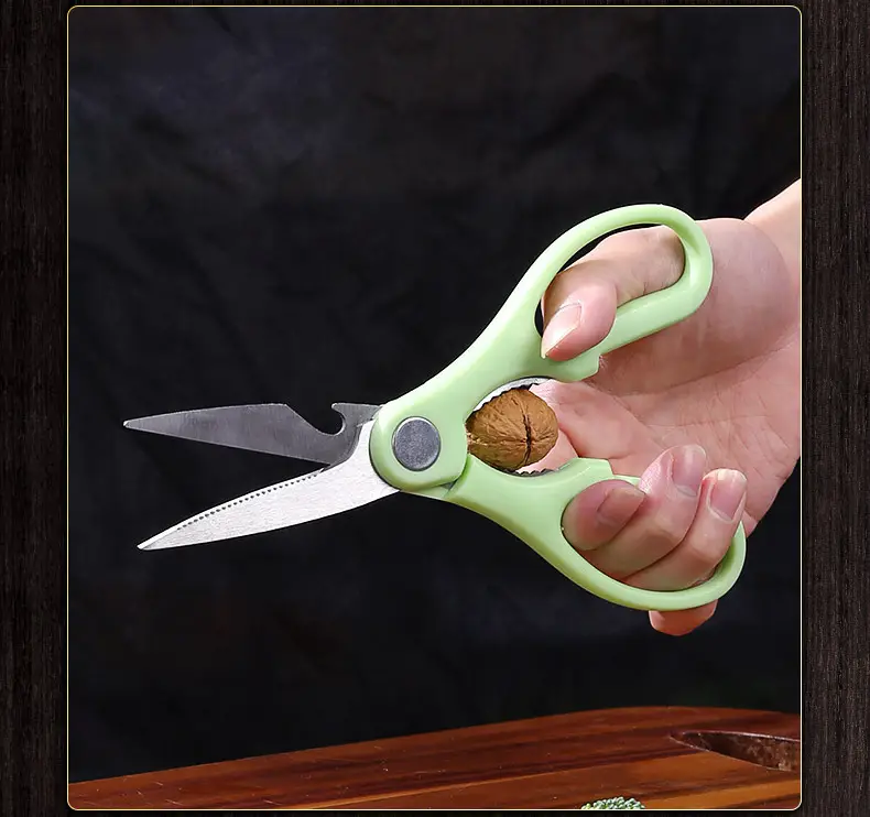 Multi-Functional Stainless Steel Kitchen Scissors — feature 18