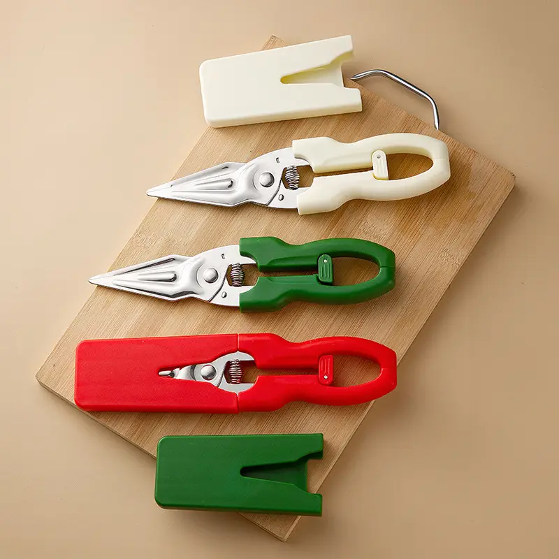 Multi-Functional Stainless Steel Kitchen Scissors