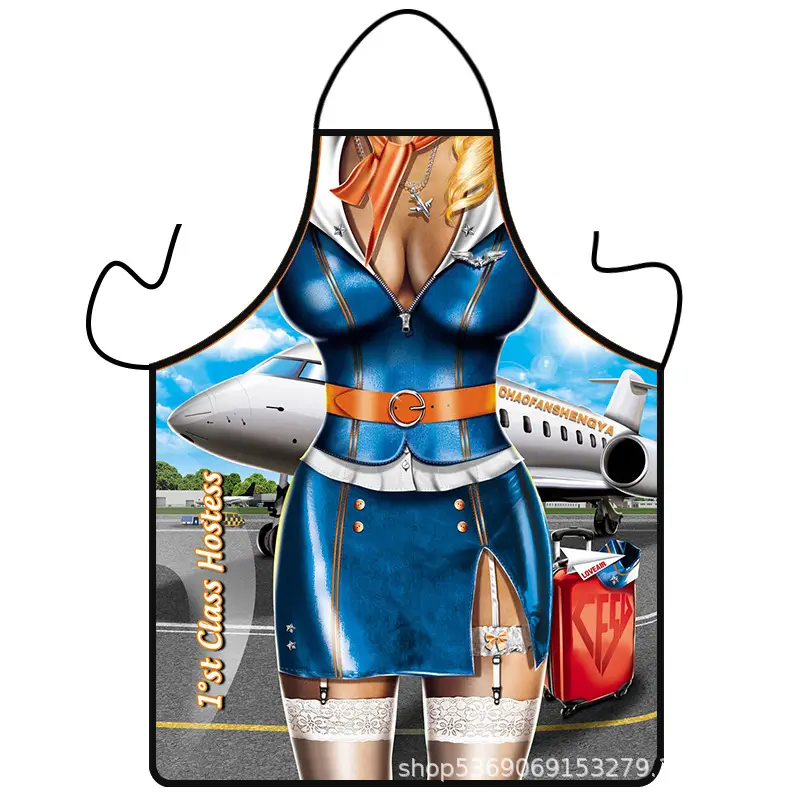 Blue Printed Waist Protector for Women - Image 12