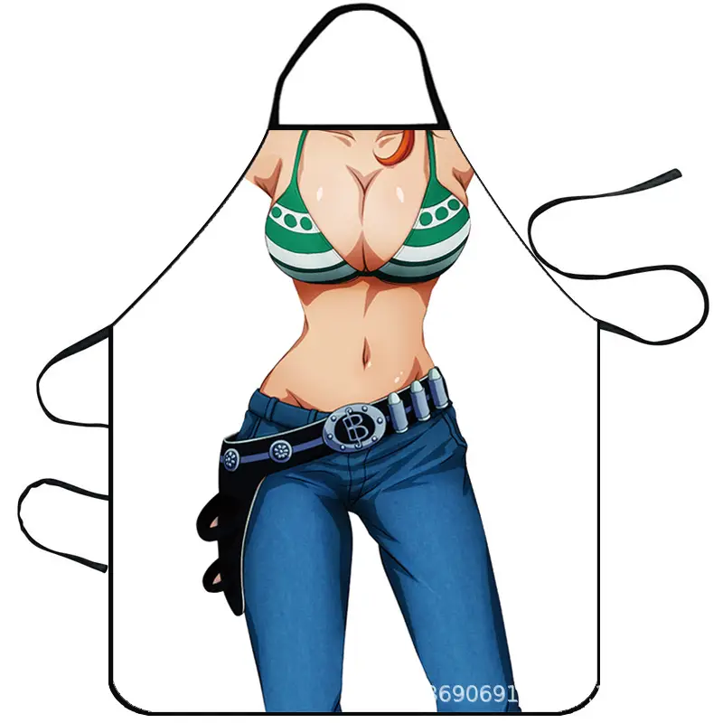 Blue Printed Waist Protector for Women - Image 16