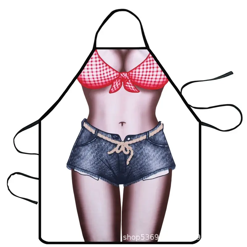 Blue Printed Waist Protector for Women - Image 3