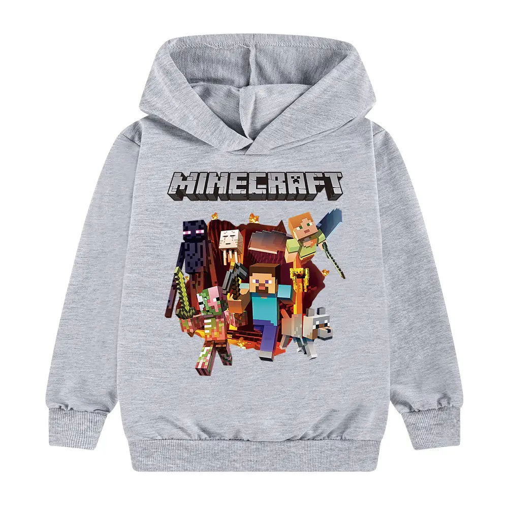 Minecraft Kids Hoodie Yellow 100CM - Image 12