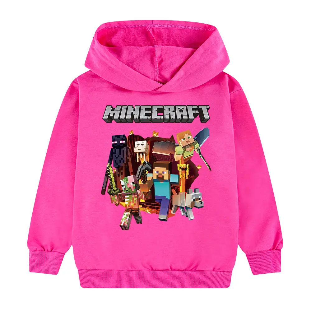 Minecraft Kids Hoodie Yellow 100CM - Image 11