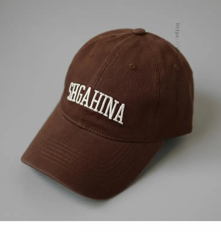 Brown Cotton Face-Showing Cap for Women Men — feature 5
