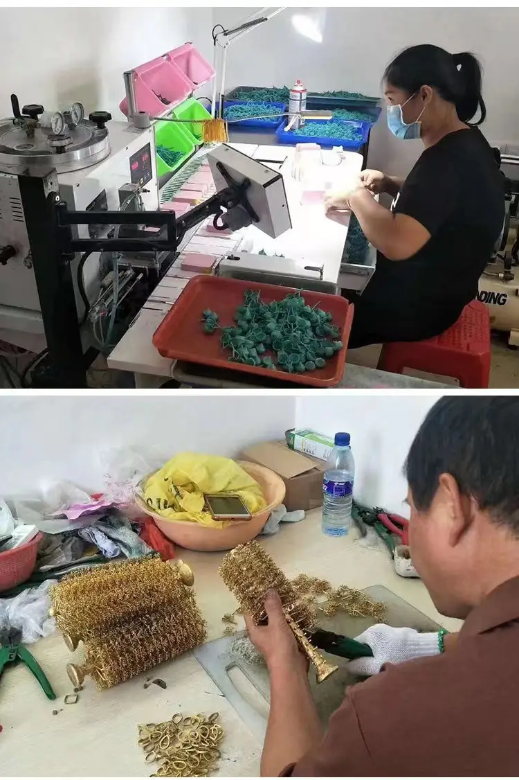 Golden Lotus Hollow Sachet Necklace with Color-Preserving Design — feature 35
